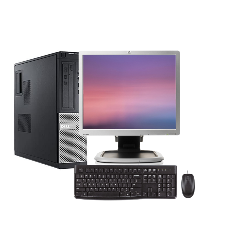 X Dell Optiplex I Small Form Factor X Hp L G Monitors