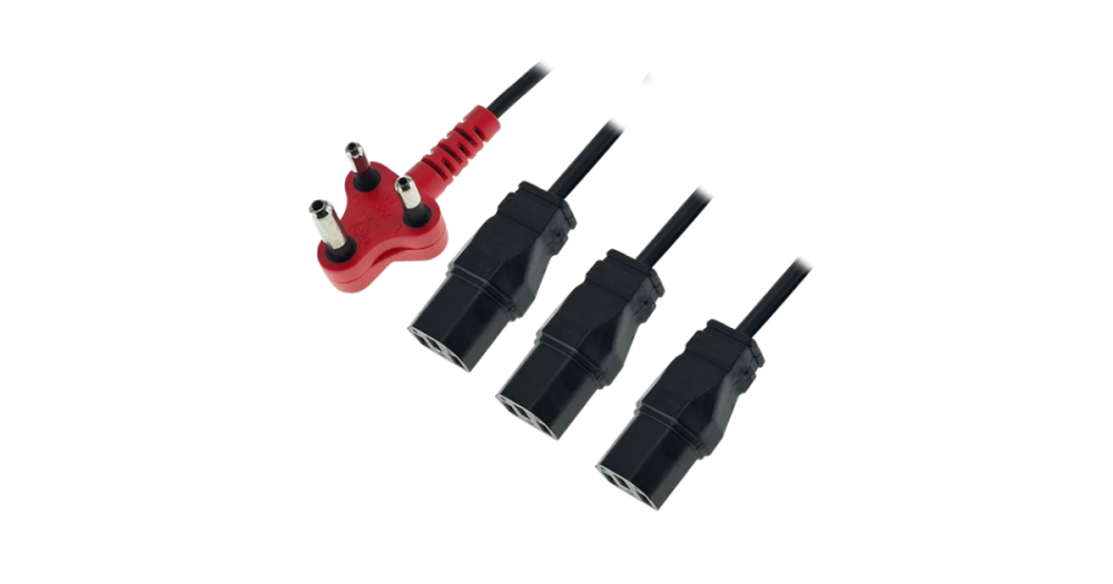 Triple Kettle Plug Power Cable (Second-Hand)