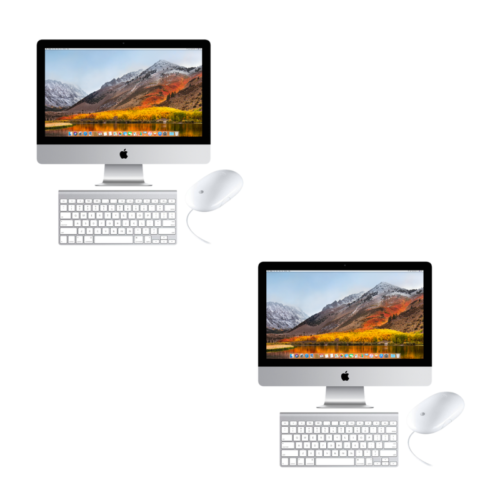 2x Apple 27-Inch, 2017 i5 iMac's | 2x Apple Wireless Keyboards
