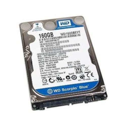2.5" 160GB Sata Hard drive (Second-Hand)