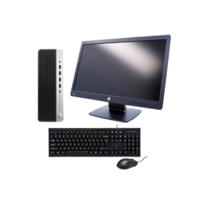 HP ProDesk 600 G3 i7 6th Gen 8GB RAM 512GB SSD l HP 22" Monitor l Wired K&M