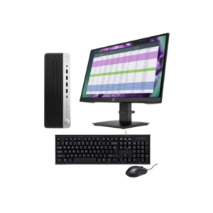 HP ProDesk 600 G5 i7 8th Gen SFF l HP 22" Monitor l Wired K&M