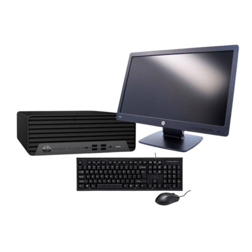 HP ProDesk 600 G6 i7 10th Gen SFF l HP 22" Monitor l Wired K&M