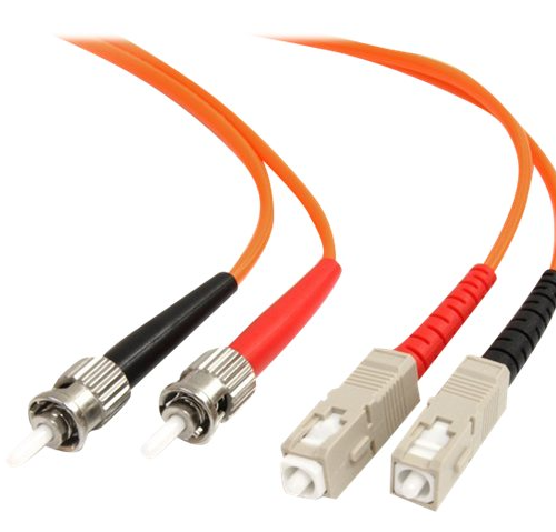 Fiber Optic 2m Cable - Multimode Duplex (Sealed, Unused)