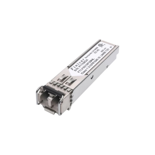 Finisar FTLF8519P3BNL RoHS 6 Compliant 1GFC/2GFC/GE 850nm SFP Transceiver, Multi-mode, Hot-pluggable (Unused)