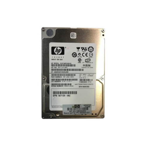 HP 146GB 2.5” SAS HDD 9FJ066-085 (Second-Hand) - FOR SERVERS ONLY