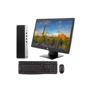 HP ProDesk 600 G3 i5 6th Gen SFF l HP 22" Monitor l Wired K&M