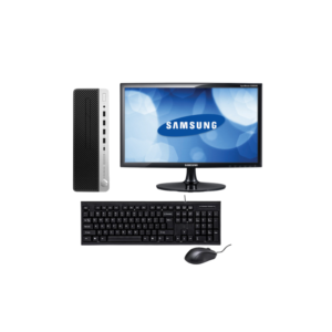 HP ProDesk 600 G3 i7 6th Gen 4GB RAM 512GB SSD l Samsung 20" Monitor l Wired K&M