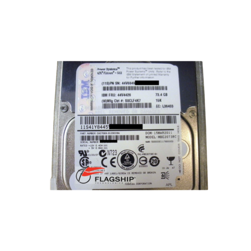 IBM 73.4GB 2.5” SAS HDD CA07069-B10900BA (Second-Hand) - FOR SERVERS ONLY