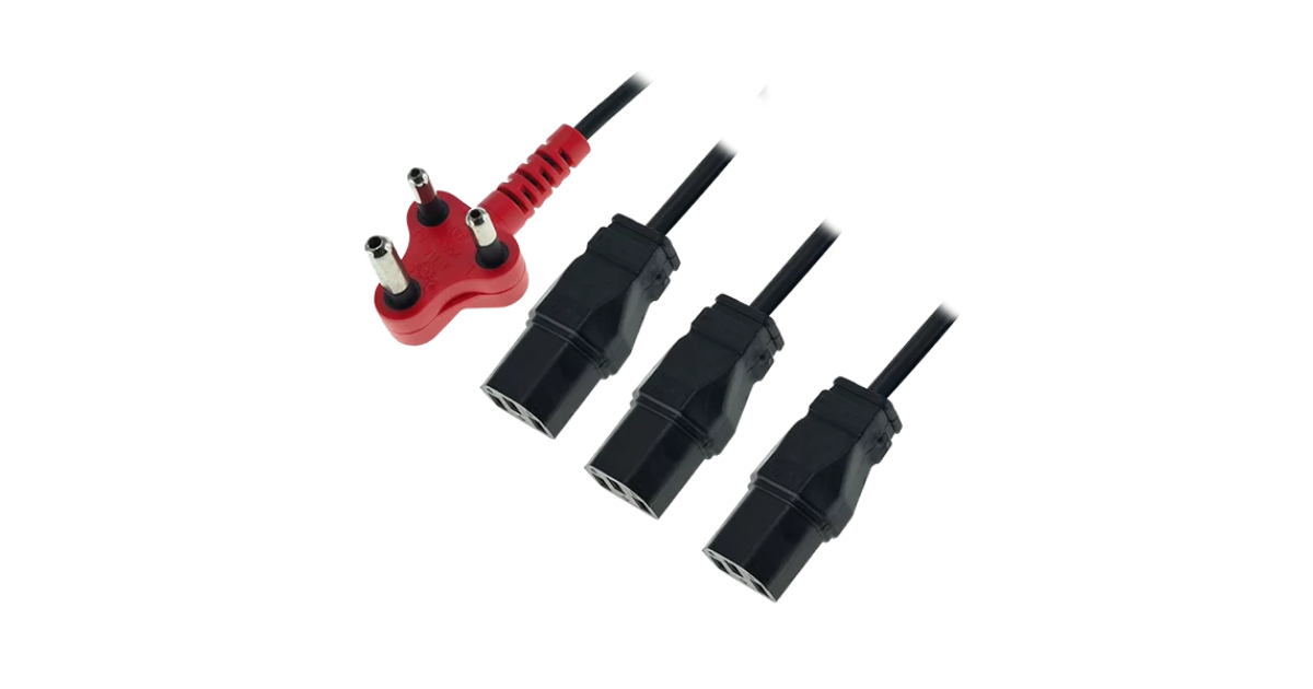 Tripple Kettle Plug Power Cable (Second-Hand)